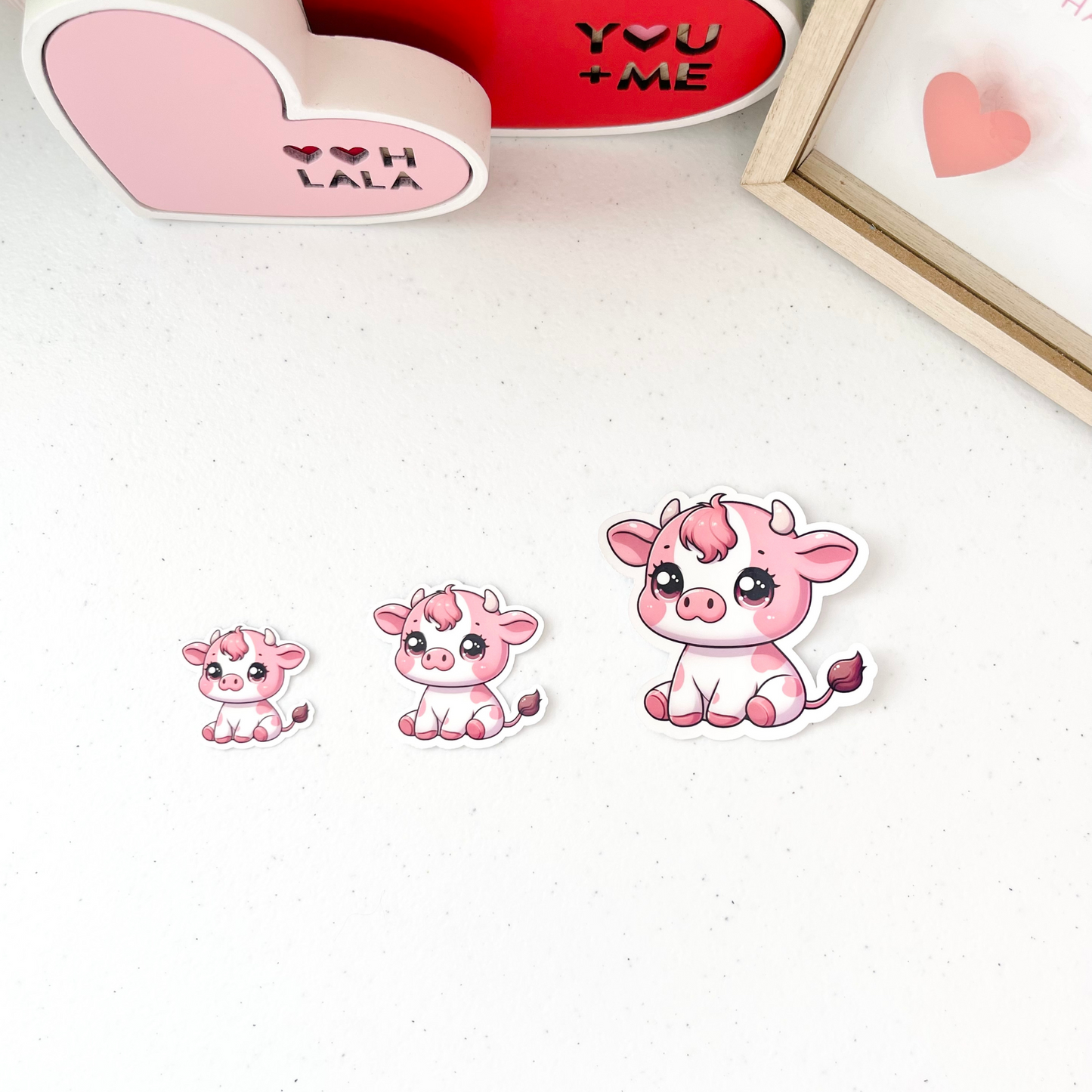 Cute Pink Kawaii Cow