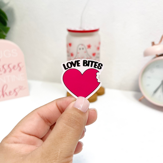 Love Bites Mini Sticker