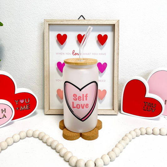 Self Love Glass Can (RTS)