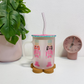 Pink Nutcracker Glass Mug (RTS)