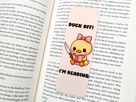 Duck Off Bookmark