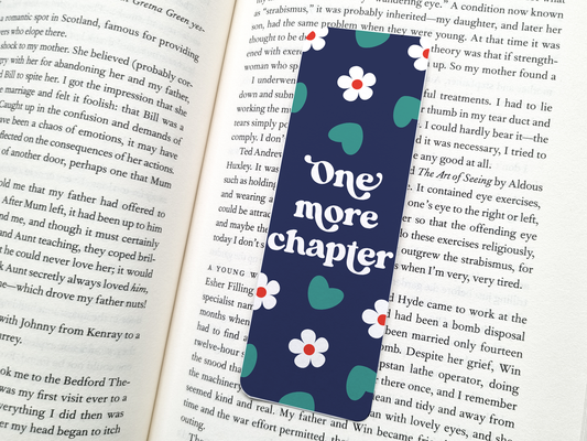 One More Chapter Bookmark